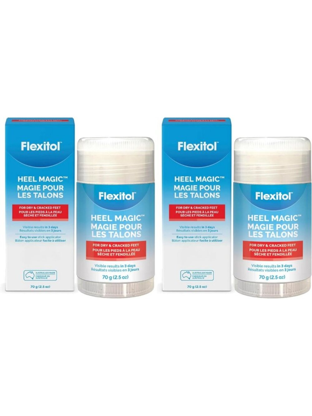 Cracked Heel Repair Stick - Moisturizing Foot Balm with Urea, Shea Butter